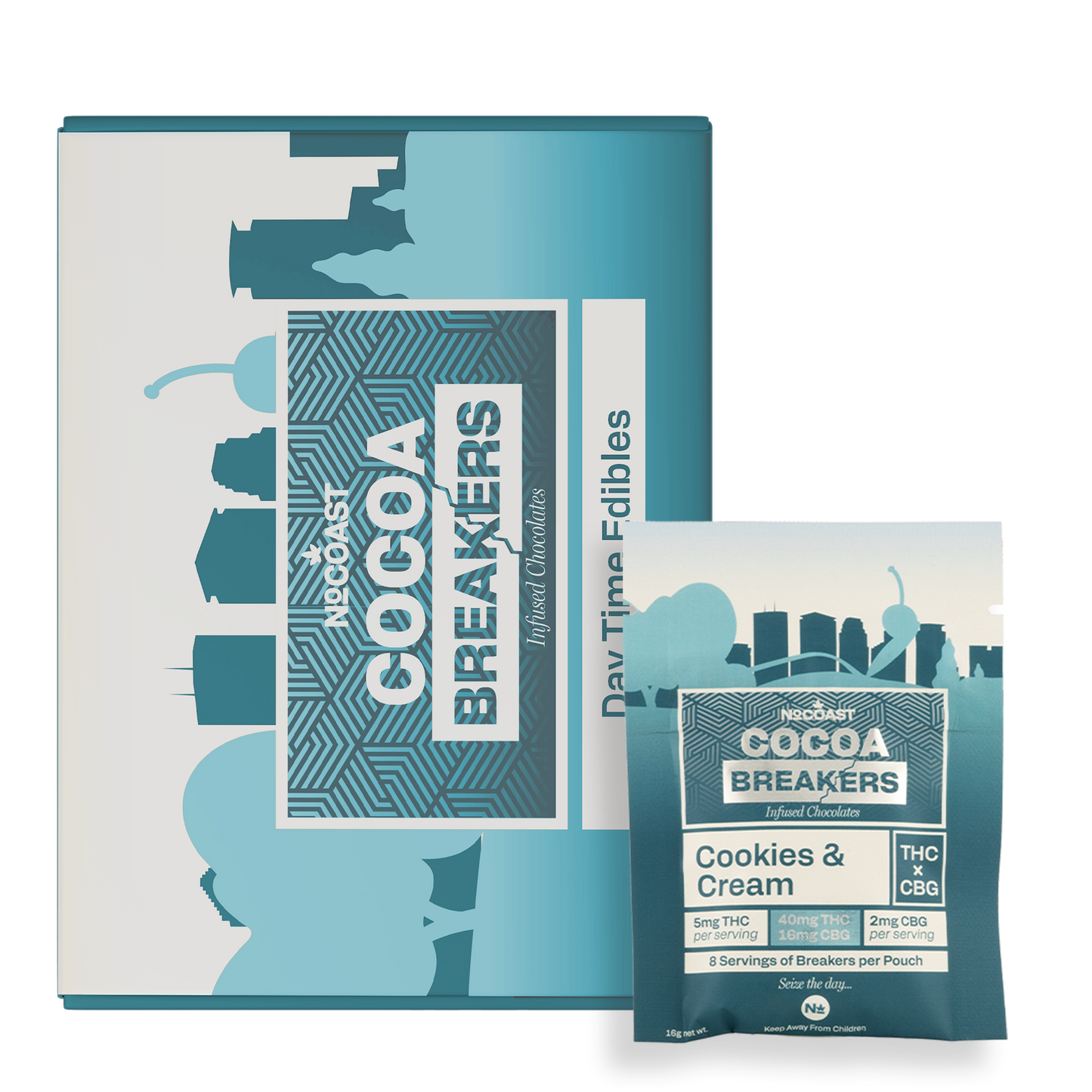 NO COAST Cocoa Breakers CBG 40mg THC