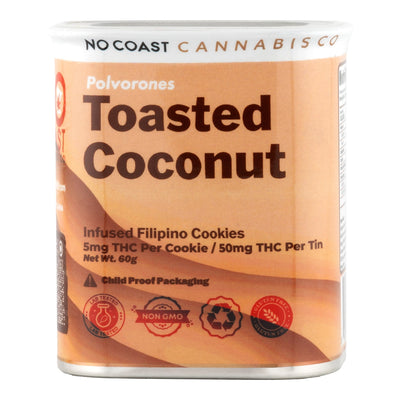 NoCoast Polvorone Cookies Toasted Coconut